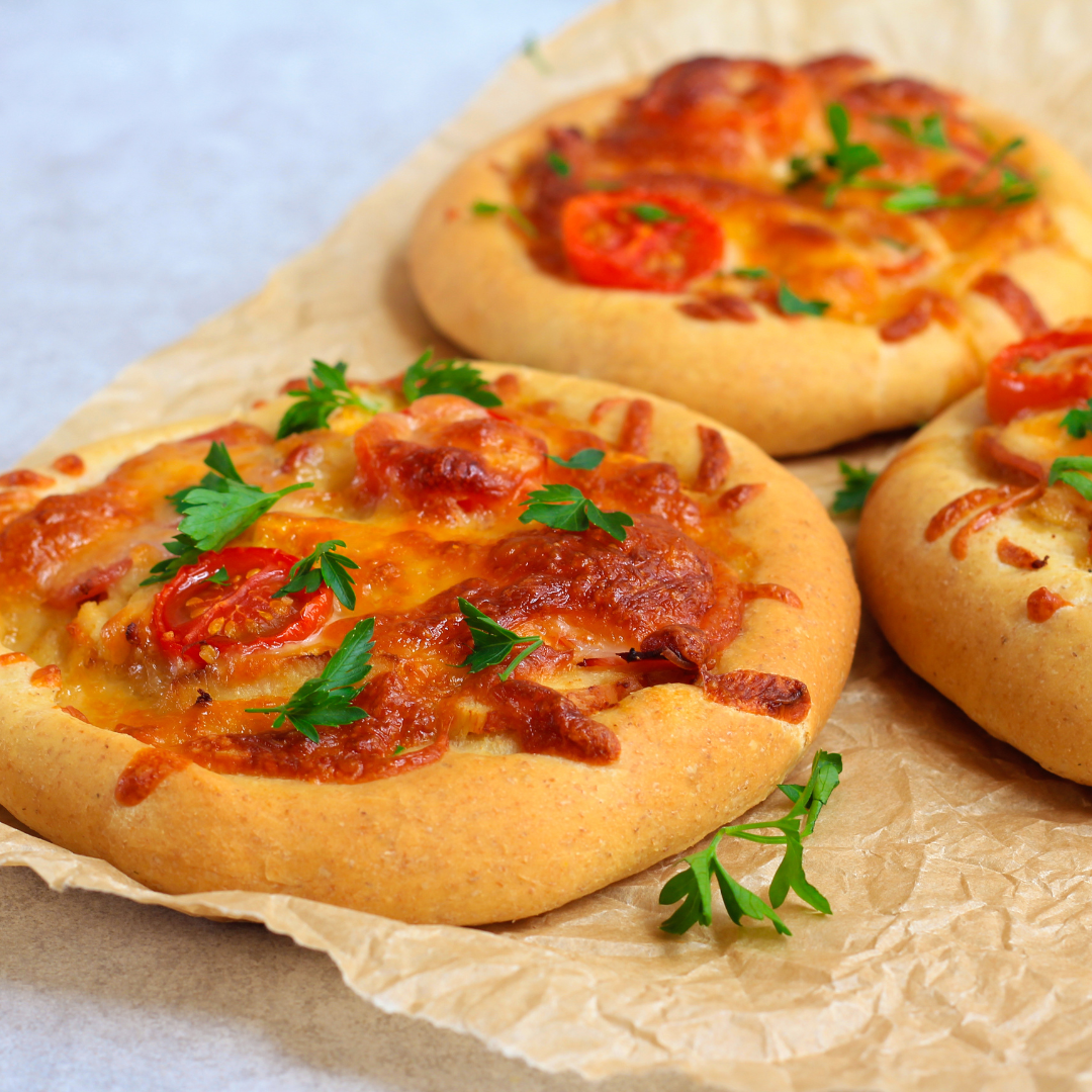 Frozen mini pizzas - 4 delicious flavours!