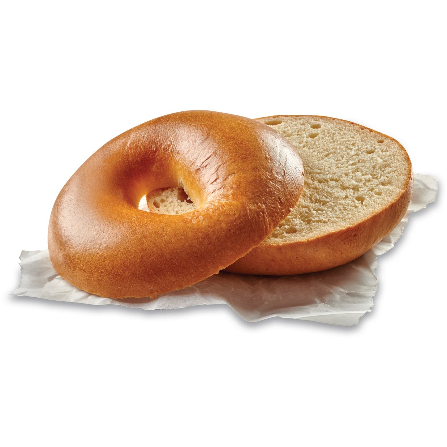 Plain Bagels - 6